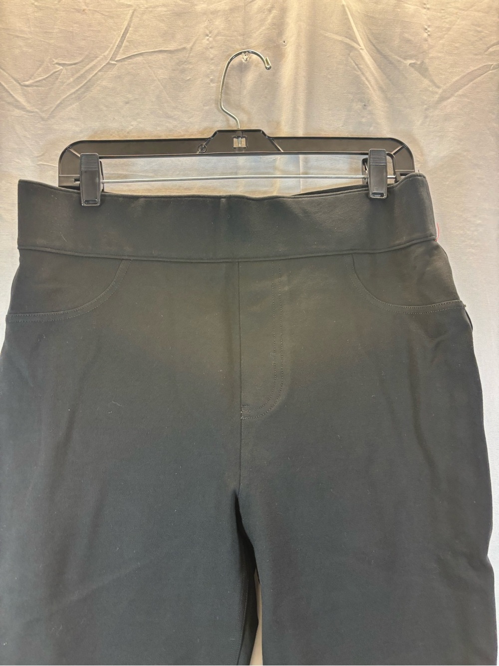 SPANX Black High-Waist Pull-On Leggings